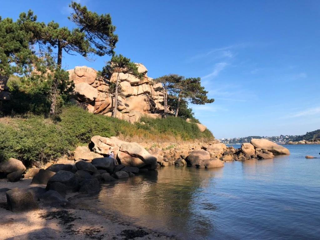 Les Ecolodges Sous Le Phare Louannec Luaran gambar